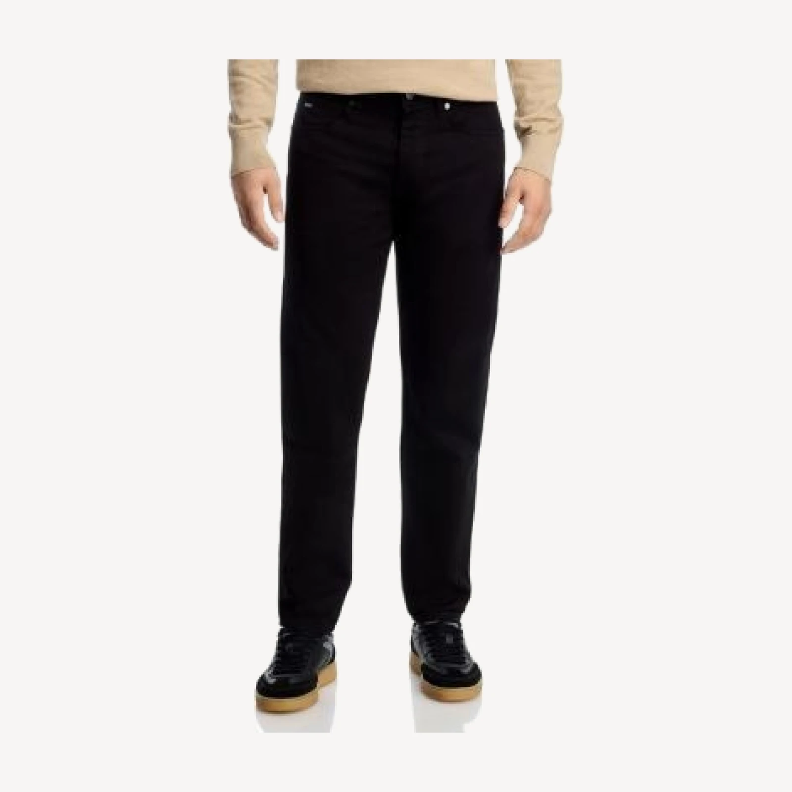 Boss Maine Regular Fit Jeans in Black