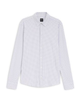 Boss Roan Kent Collar Slim Fit Button Down Shirt