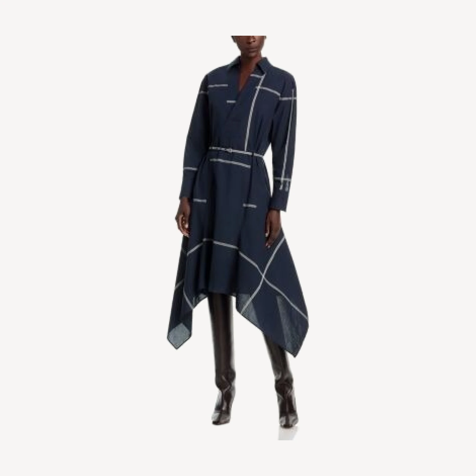 Boss Doloh Handkerchief Hem Dress