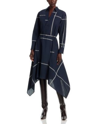 Boss Doloh Handkerchief Hem Dress