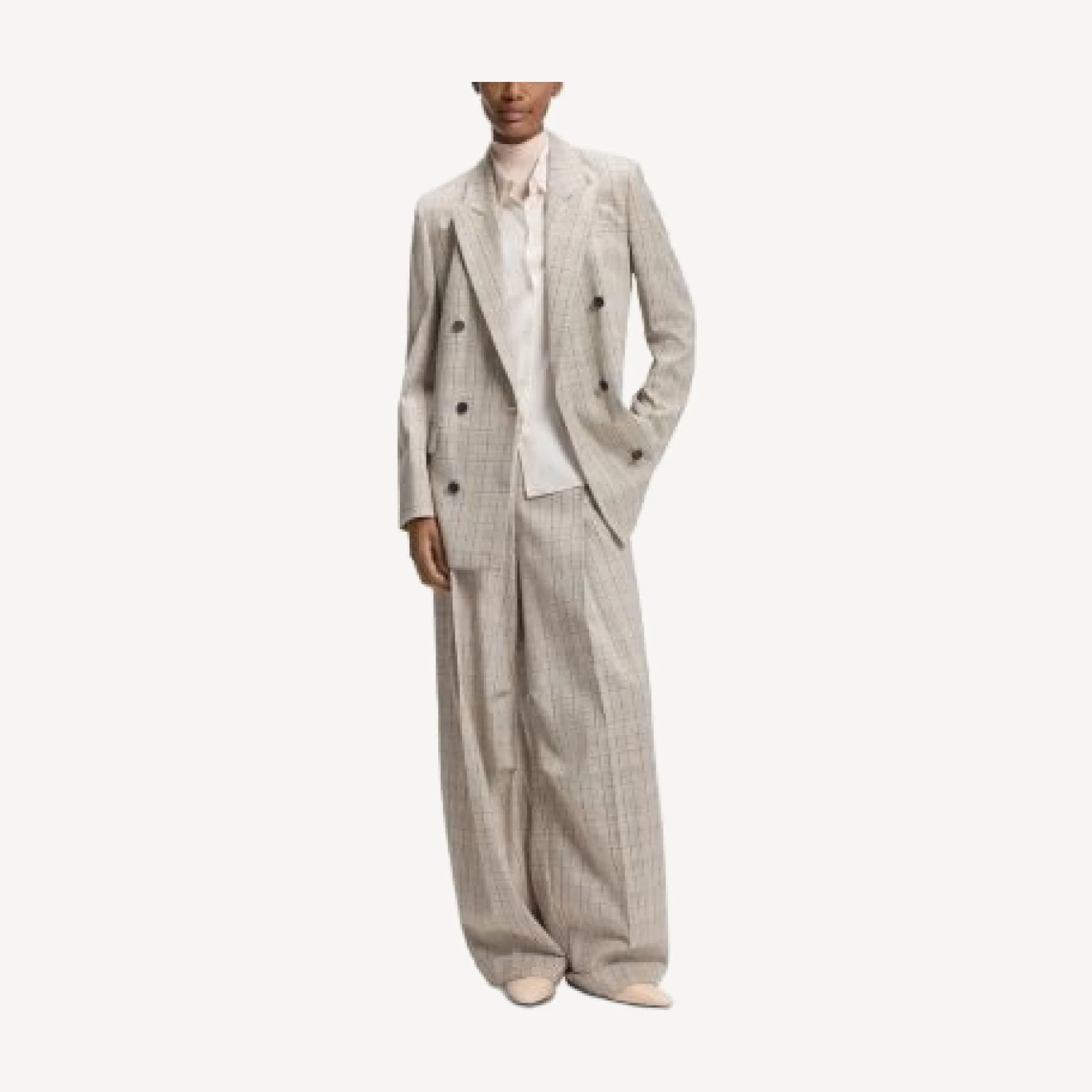 Boss Telda Wool Blend Pants
