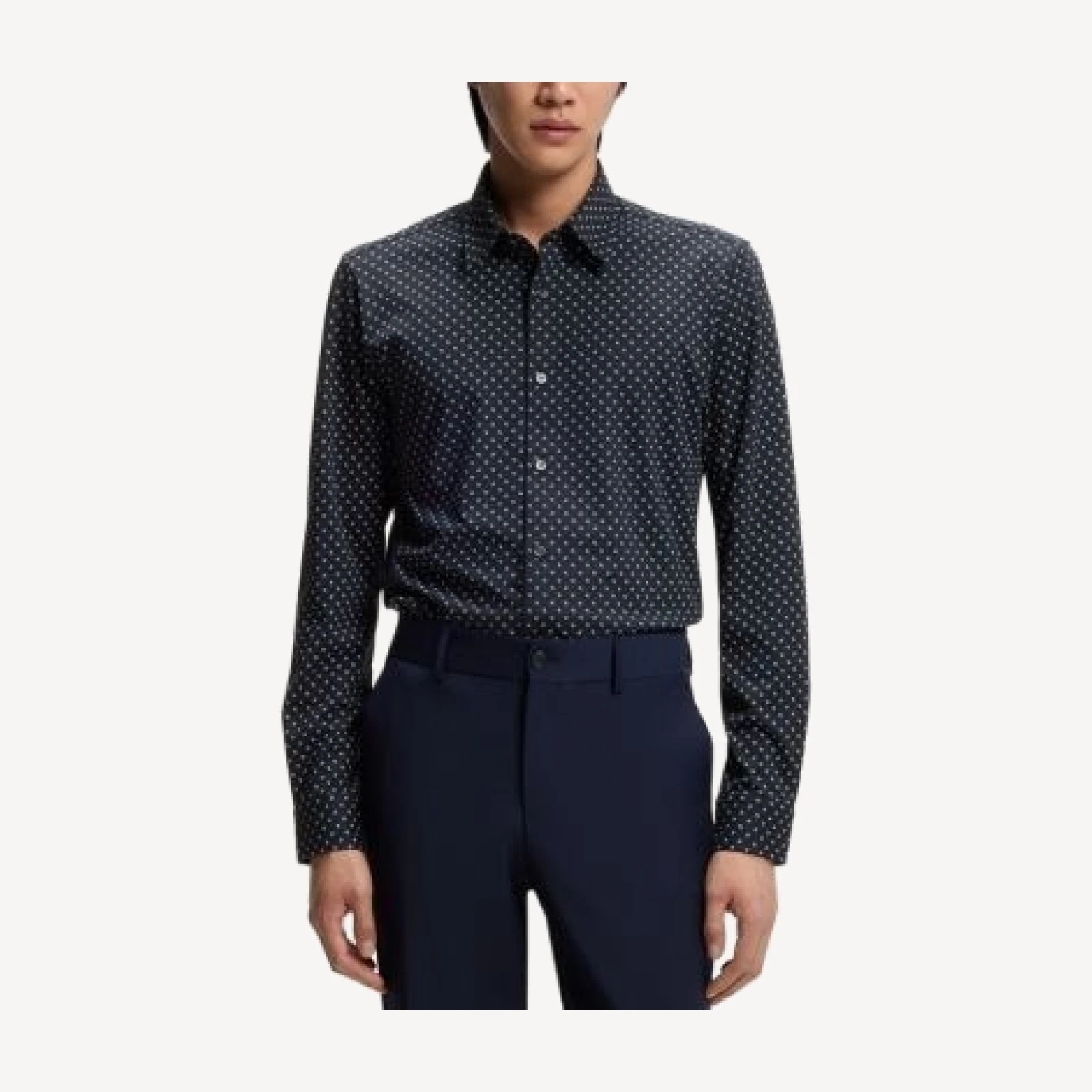 Boss P-Roan Kent Slim Fit Button Down Shirt