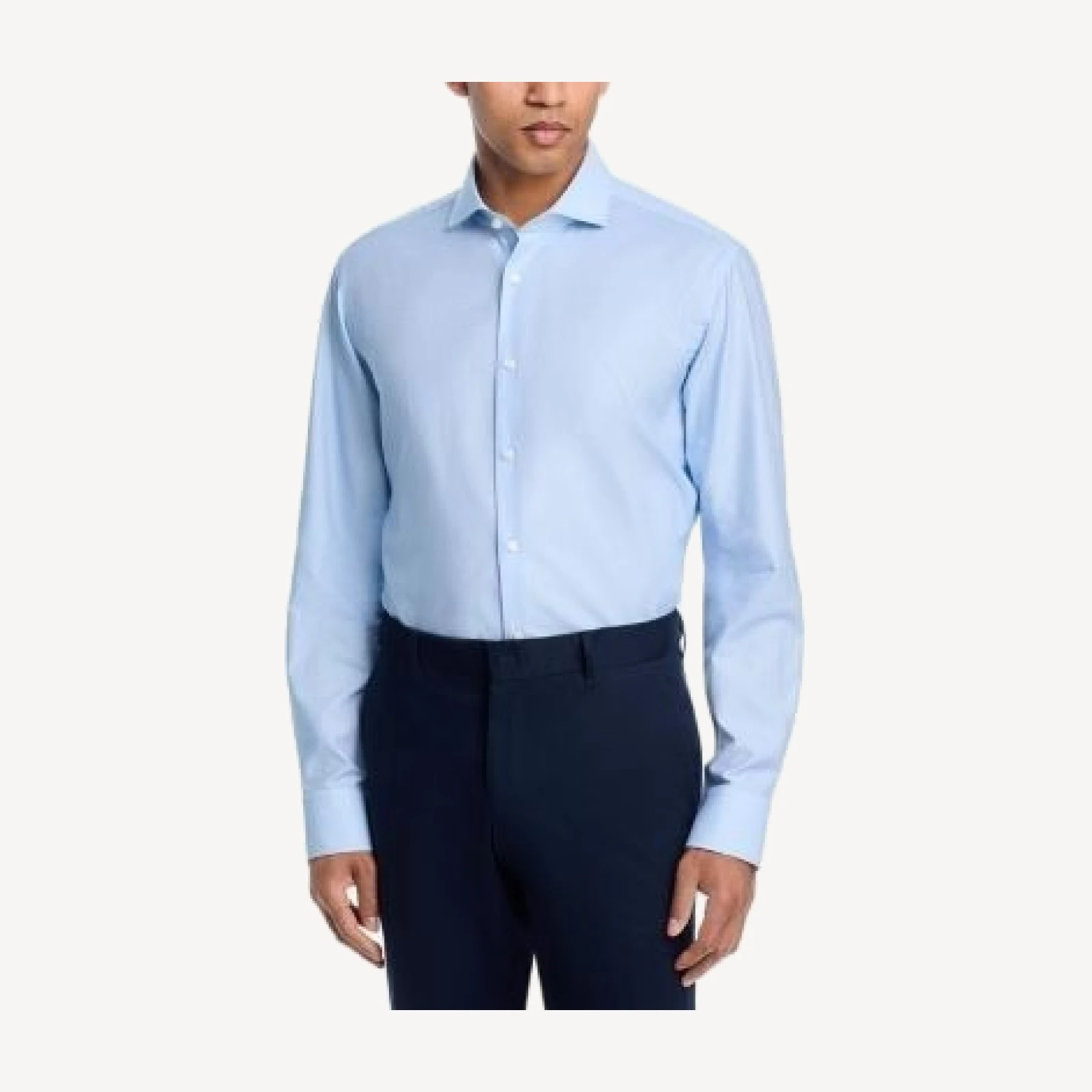 Boss Joe Tonal Textured Dot Regular Fit Dress Shirt