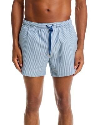 Boss Velvetfish 5 Seersucker Swim Trunks