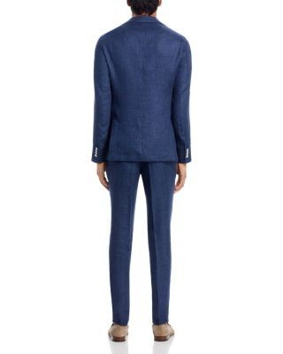 Boss Genius Linen & Lyocell Hopsack Slim Fit Suit Pants