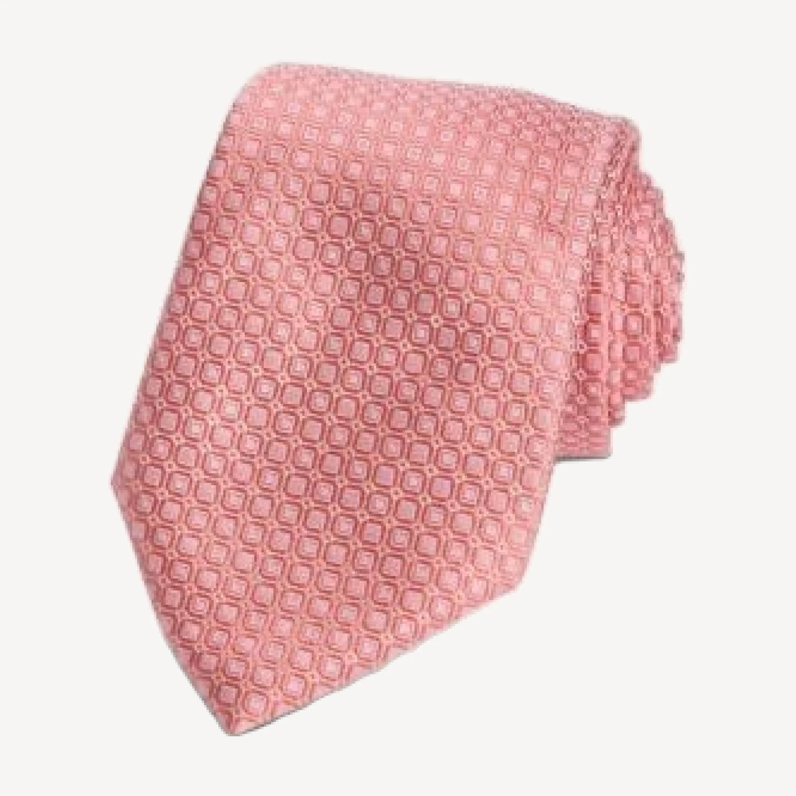 Boss Classic Geometric Grid Tie