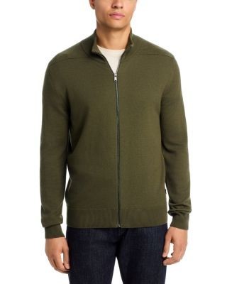 Boss Liopedro Wool & Cotton Zip Sweater