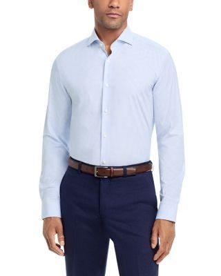 Boss Joe Checked Regular Fit Dress Shirt
