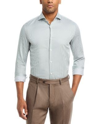 Boss Hank Stripe Slim Fit Dress Shirt
