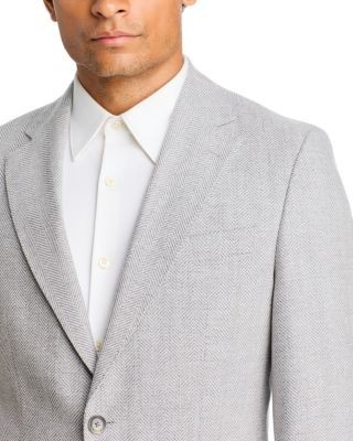 Boss Hutson Herringbone Slim Fit Sport Coat