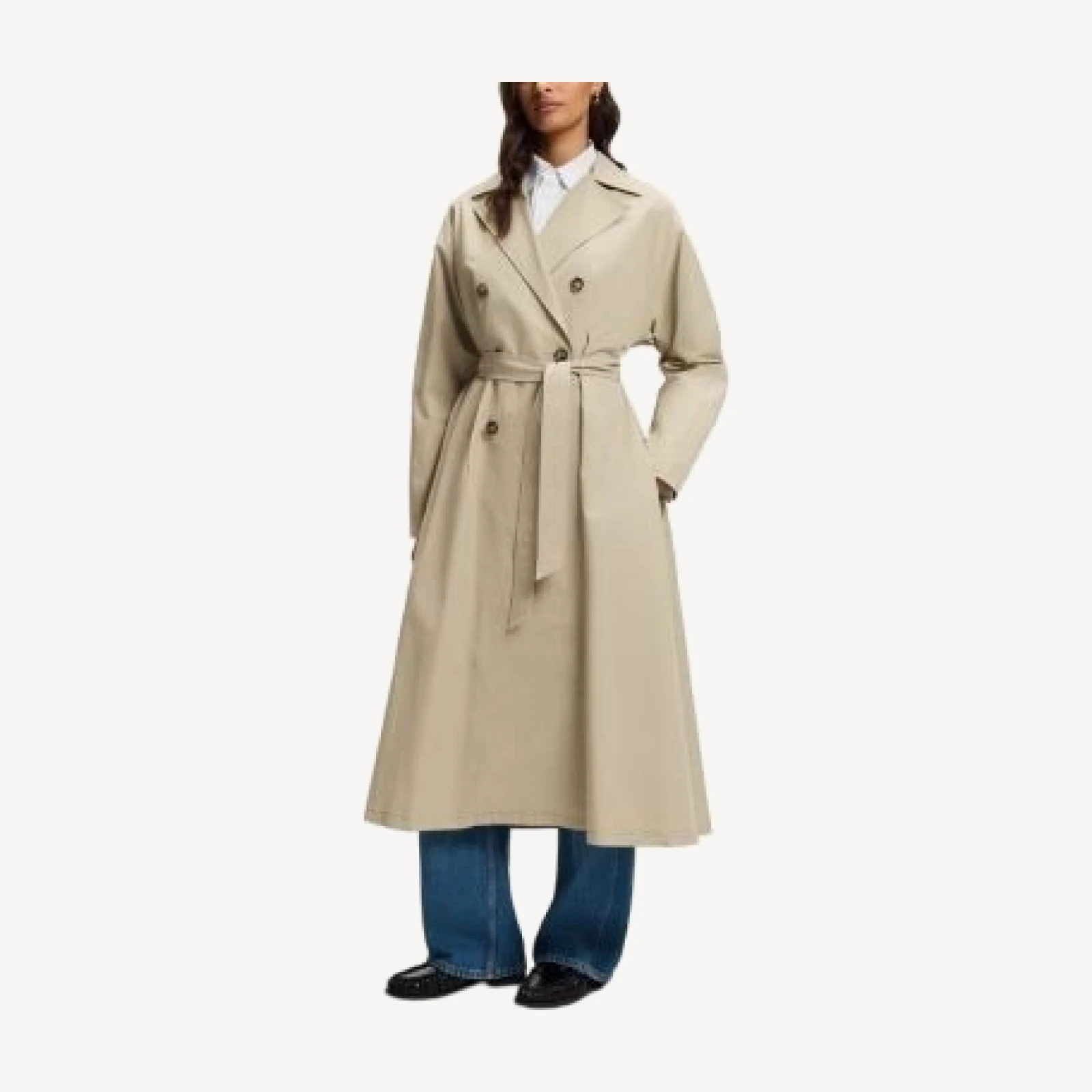 Boss Calili Water Repellent Trench Coat