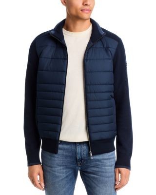 Boss Facente Paneled Wool Jacket