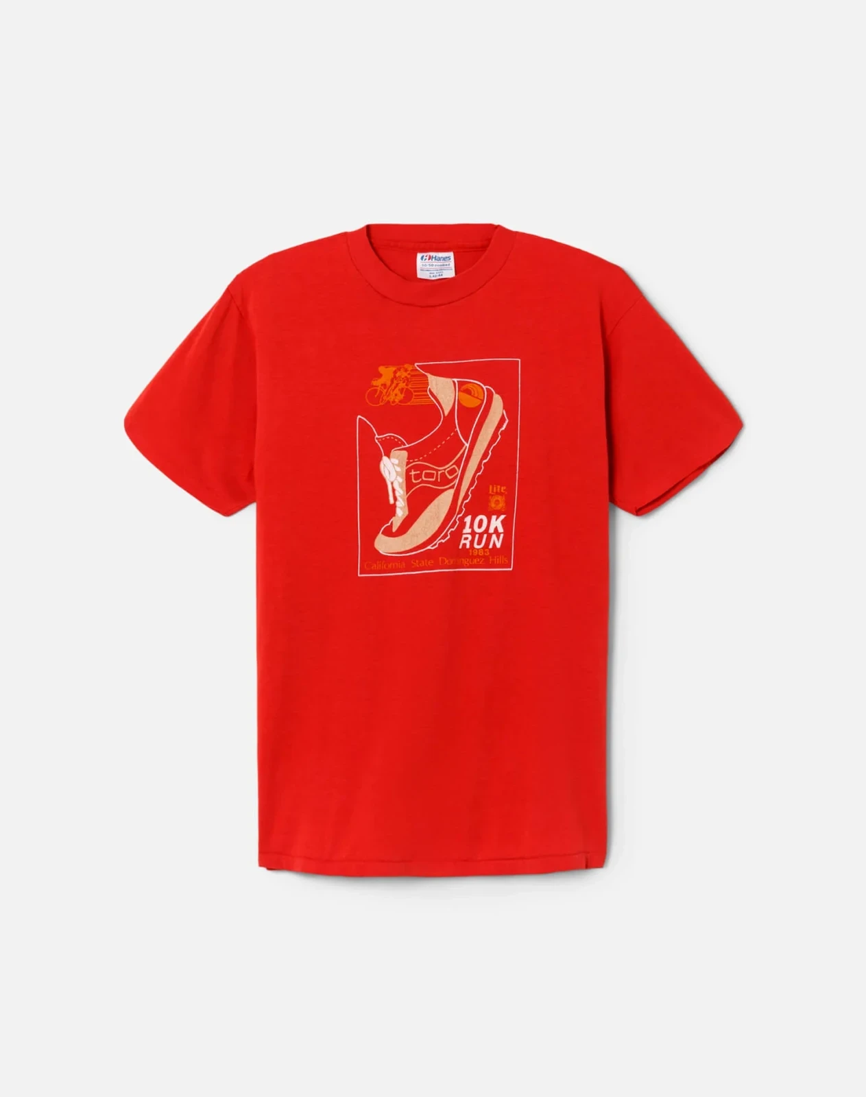 90 Hanes Cal State 10k Tee