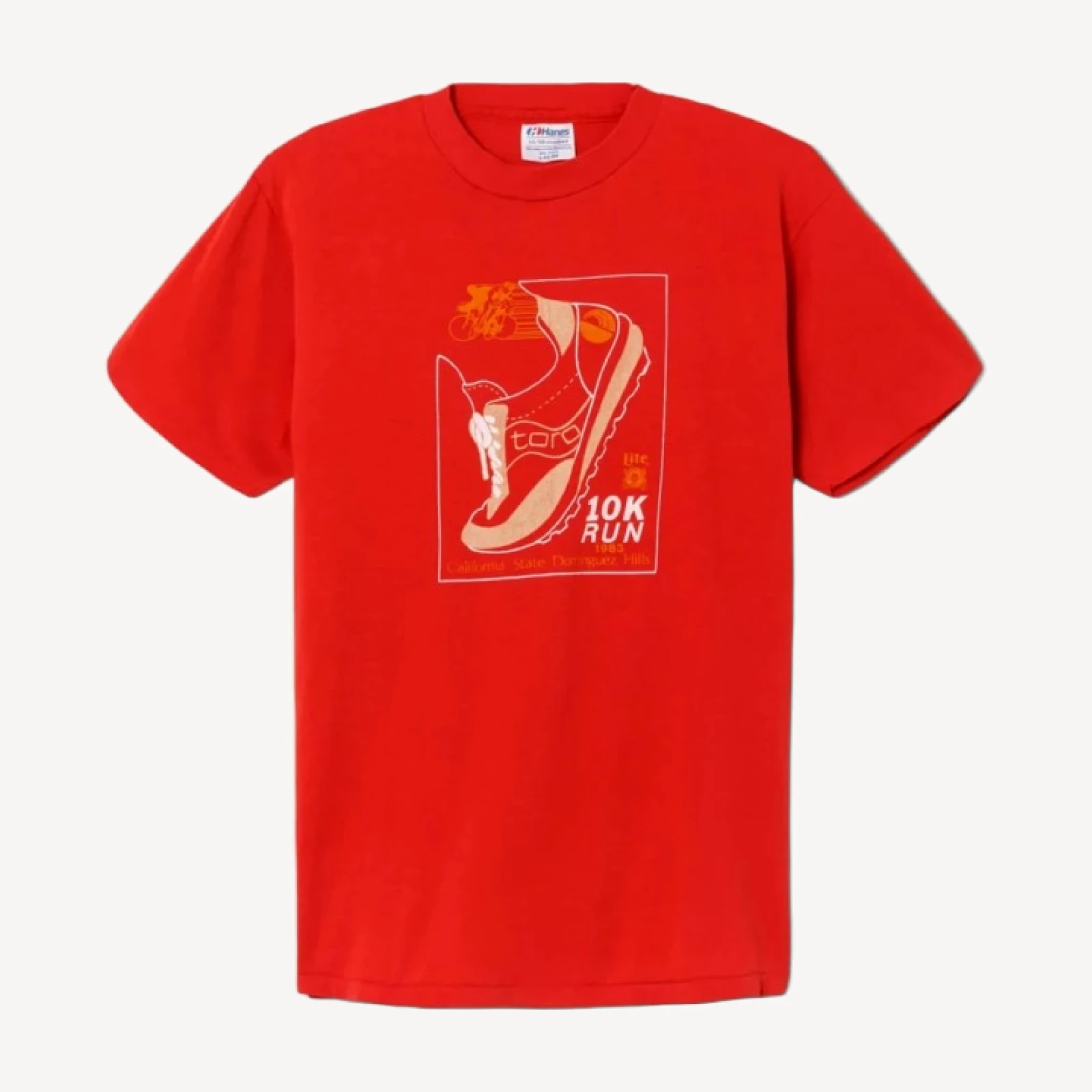 90 Hanes Cal State 10k Tee