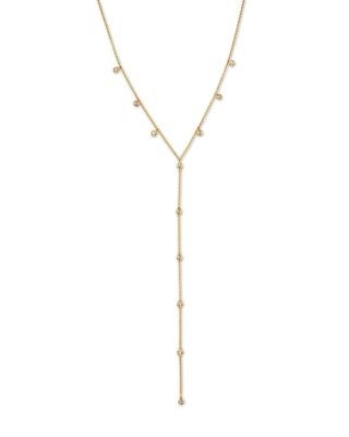 Bloomingdale's Fine Collection Diamond Lariat Necklace in 14K Yellow Gold, 0.6 tcw