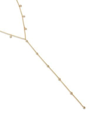 Bloomingdale's Fine Collection Diamond Lariat Necklace in 14K Yellow Gold, 0.6 tcw