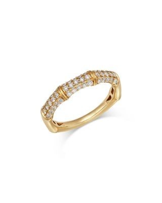 Bloomingdale's Fine Collection Diamond Pave Ring in 14K Yellow Gold, 0.50 tcw