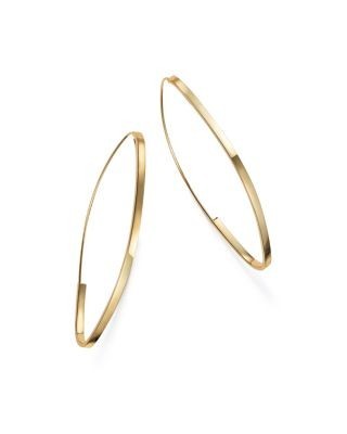 Bloomingdale's Fine Collection Endless Hoop Earrings in 14K Yellow Gold