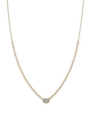 Bloomingdale's Fine Collection 14K Yellow Gold Diamond Pendant Necklace, 0.25 tcw