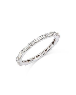 Bloomingdale's Fine Collection Diamond Eternity Band in 14K White Gold, 0.75 tcw