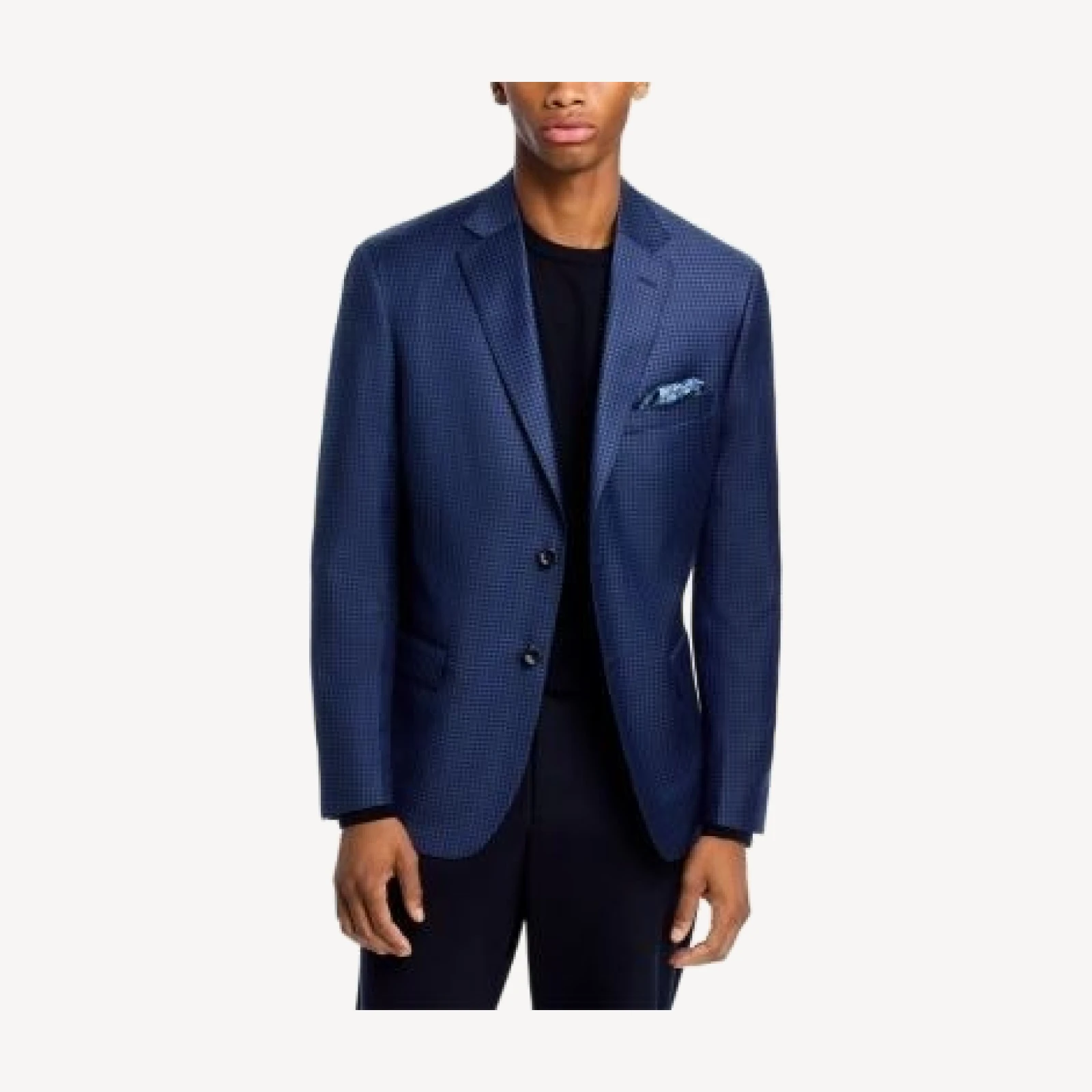 The Men's Store at Bloomingdale's District Check Regular Fit Sport Coat - Exclusive