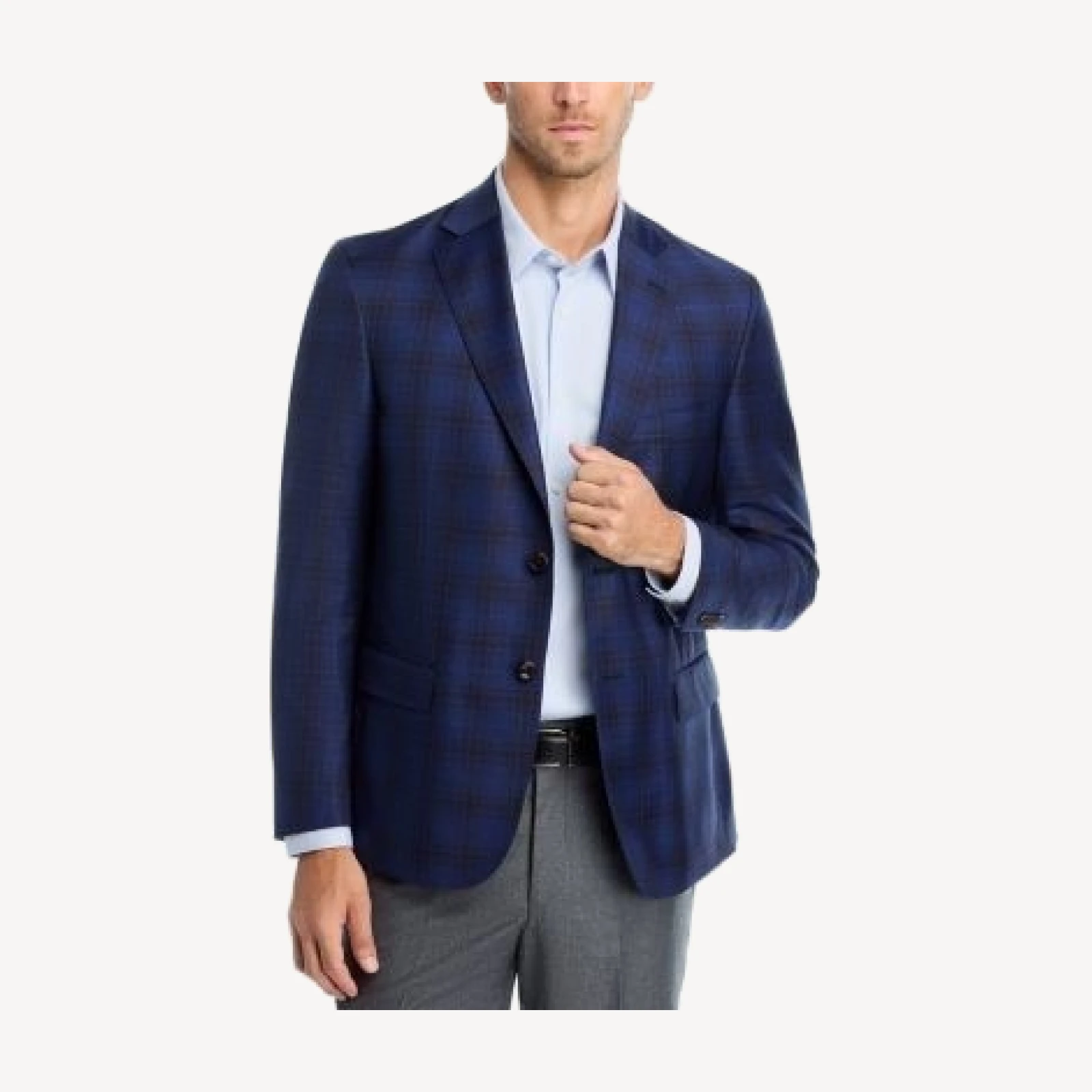 The Men's Store at Bloomingdale's Plaid Regular Fit Sport Coat - Exclusive