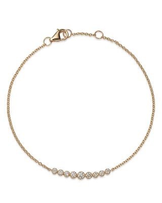 Bloomingdale's Fine Collection Diamond Bracelet in 14K Yellow Gold, 0.25 tcw