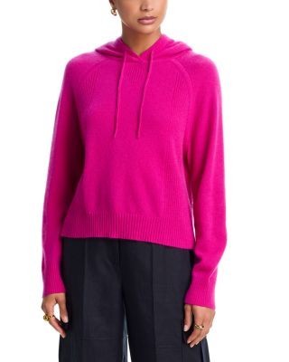 Aqua Pullover Cashmere Hoodie - Exclusive