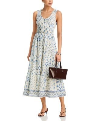 Aqua Henny Printed Midi Dress - Exclusive