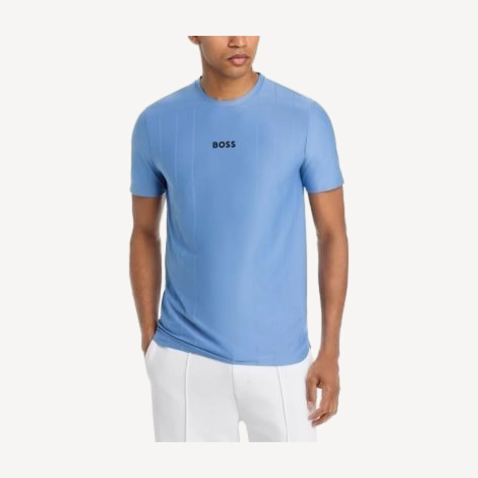Boss Tennis Toc Sport Stripe Logo T-Shirt