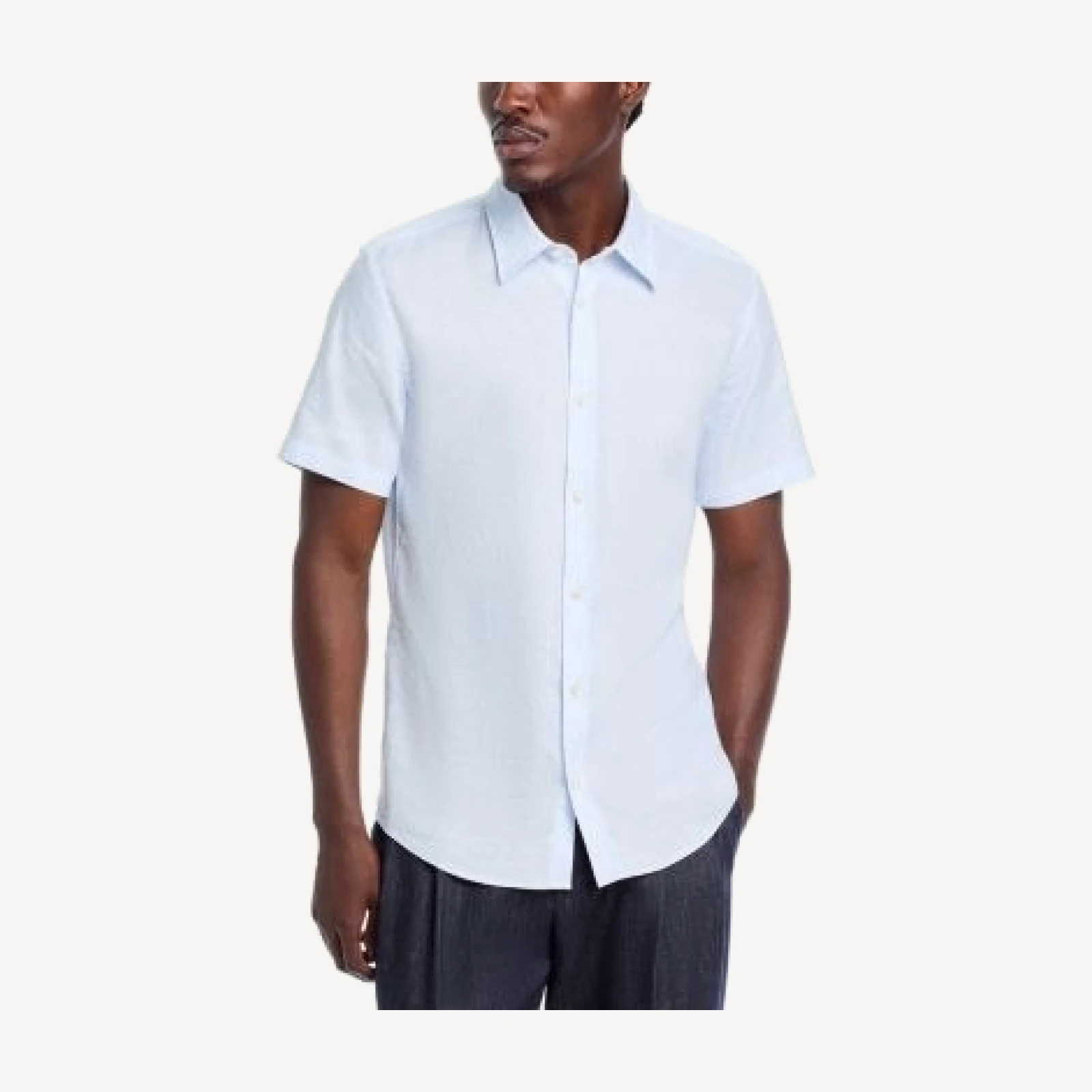 Boss Roan Slim Fit Kent Collar Floral Shirt