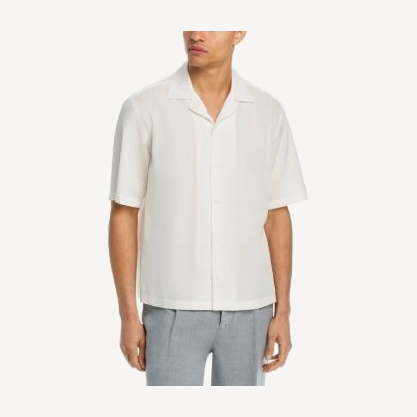 Boss x Beckham H Cesar Camp Collar Button Down Shirt