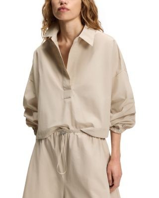 Boss Batefa Collared Top