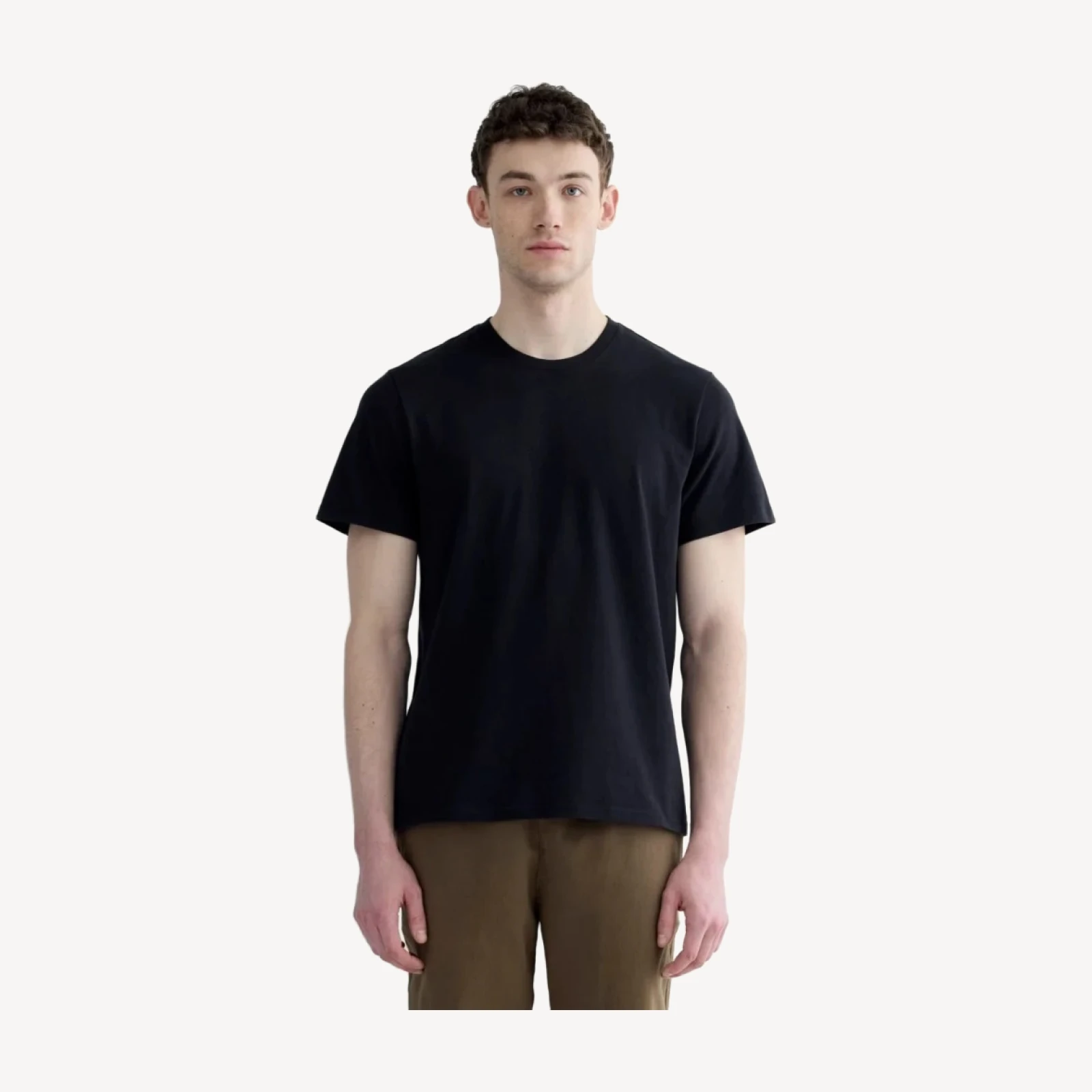 The Premium-Weight Crew | Uniform | Black