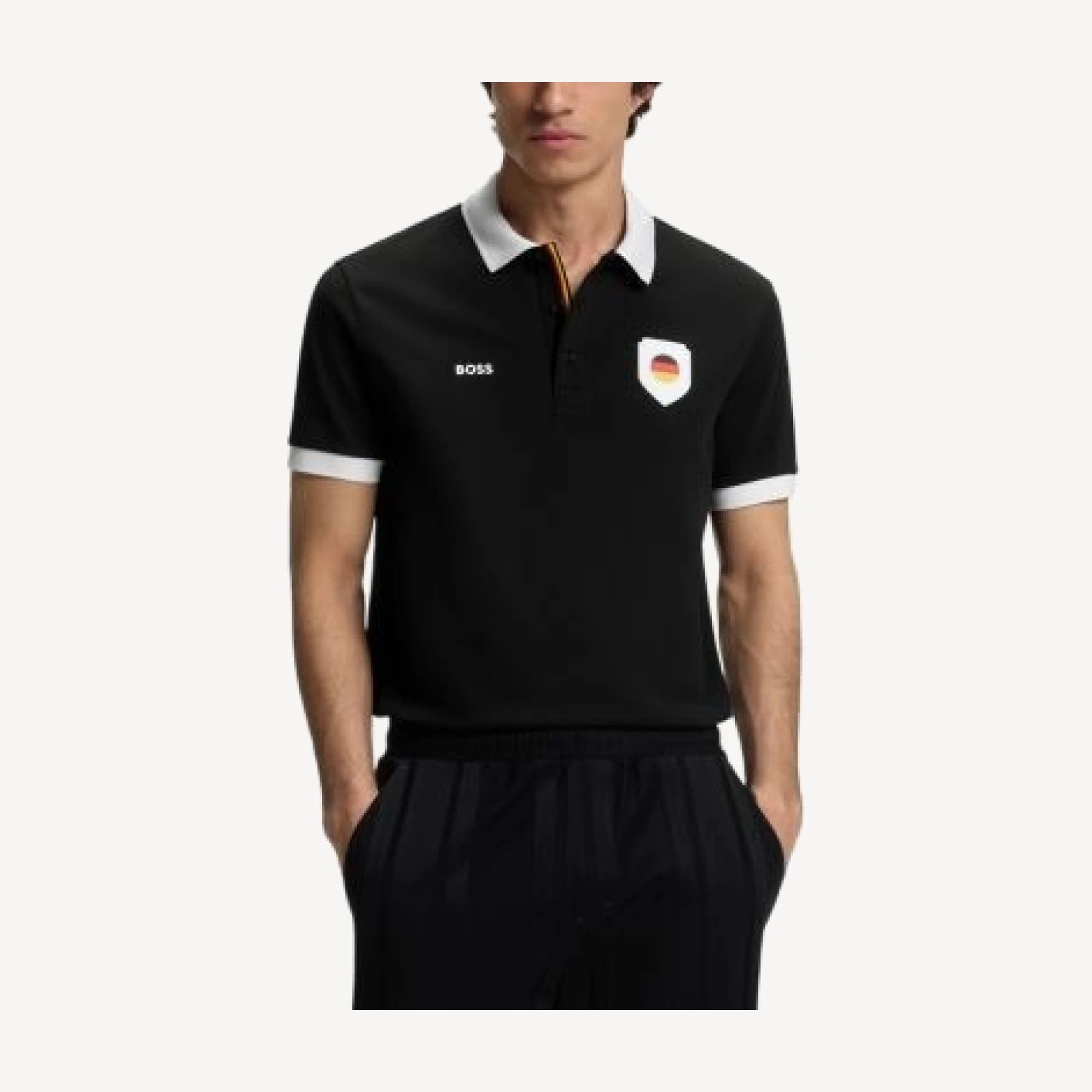 Boss Soccer Country Pack Luxe Polo Shirt in Brazil
