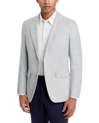 Boss H-Hutson Textured Regular Fit Suit Jacket