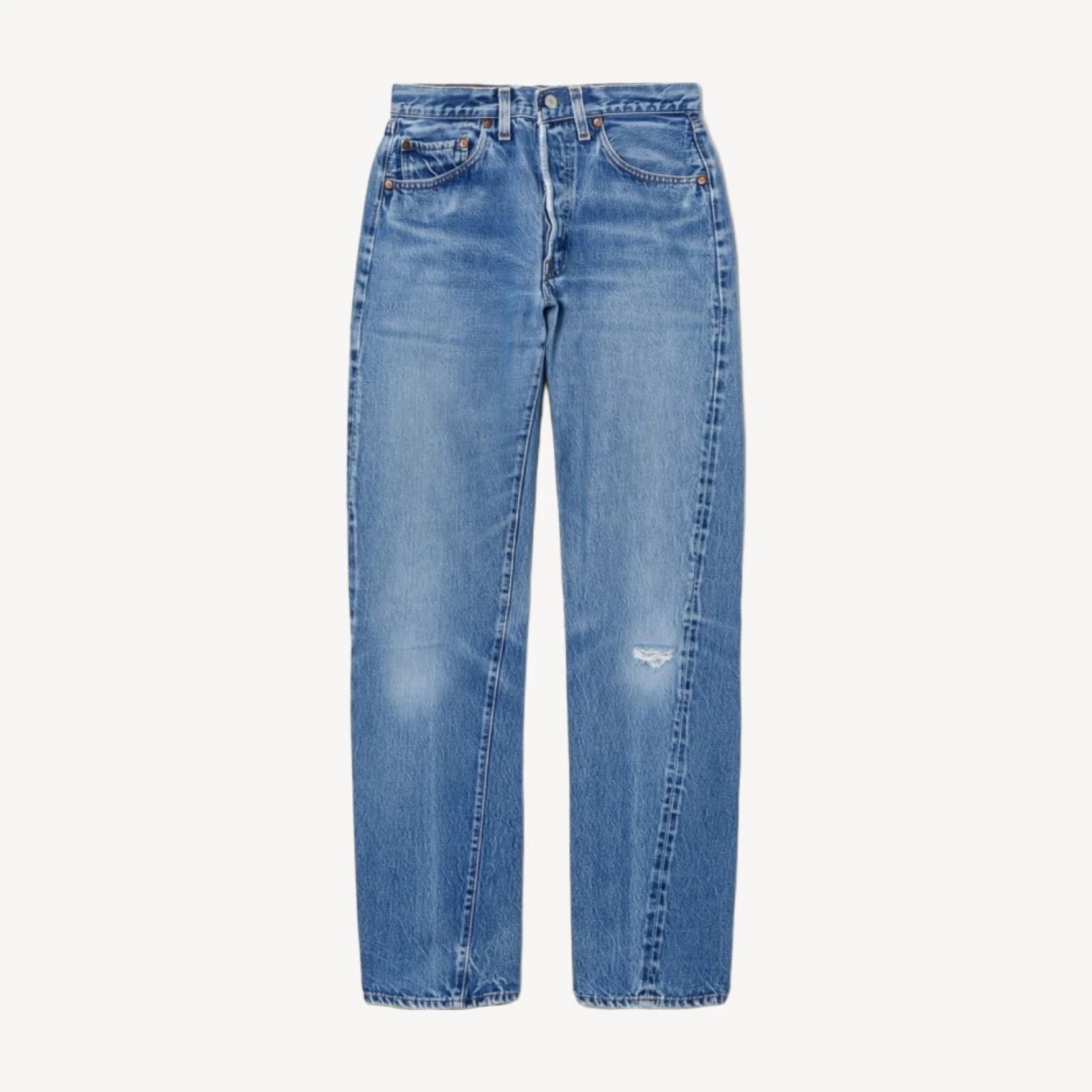 80s Knee Rip Selvedge Levi's 501 -# 26
