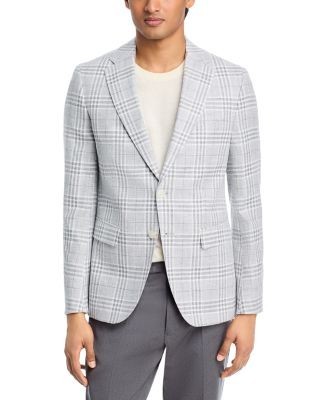 Boss H-Hutson Windowpane Suit Jacket