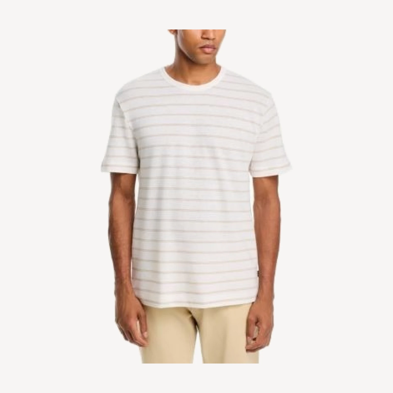 Boss H-Taut Stripe Crewneck T-Shirt