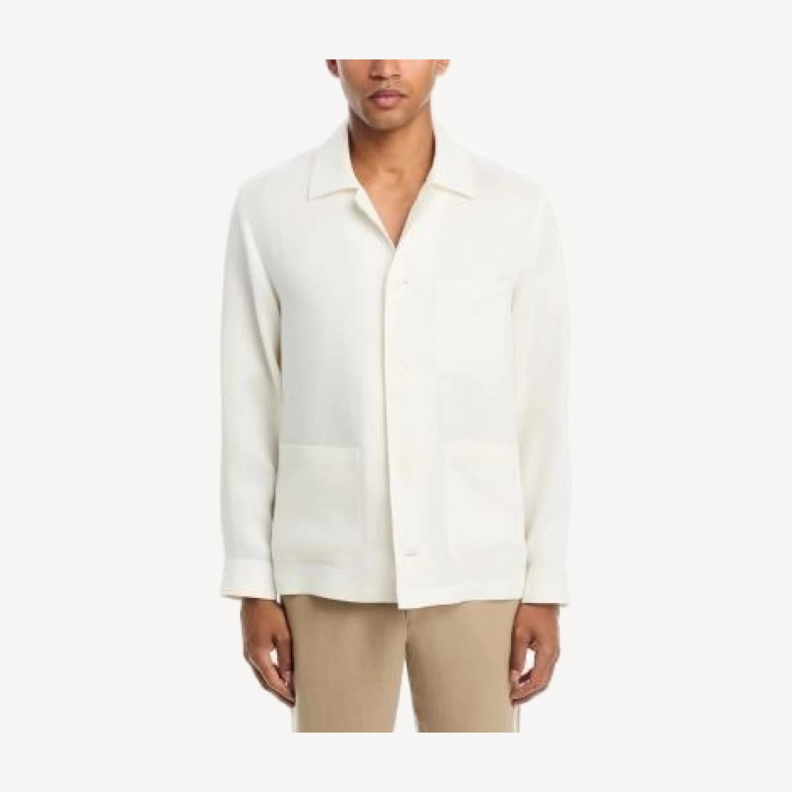 Boss H-Cai Linen Pocket Overshirt
