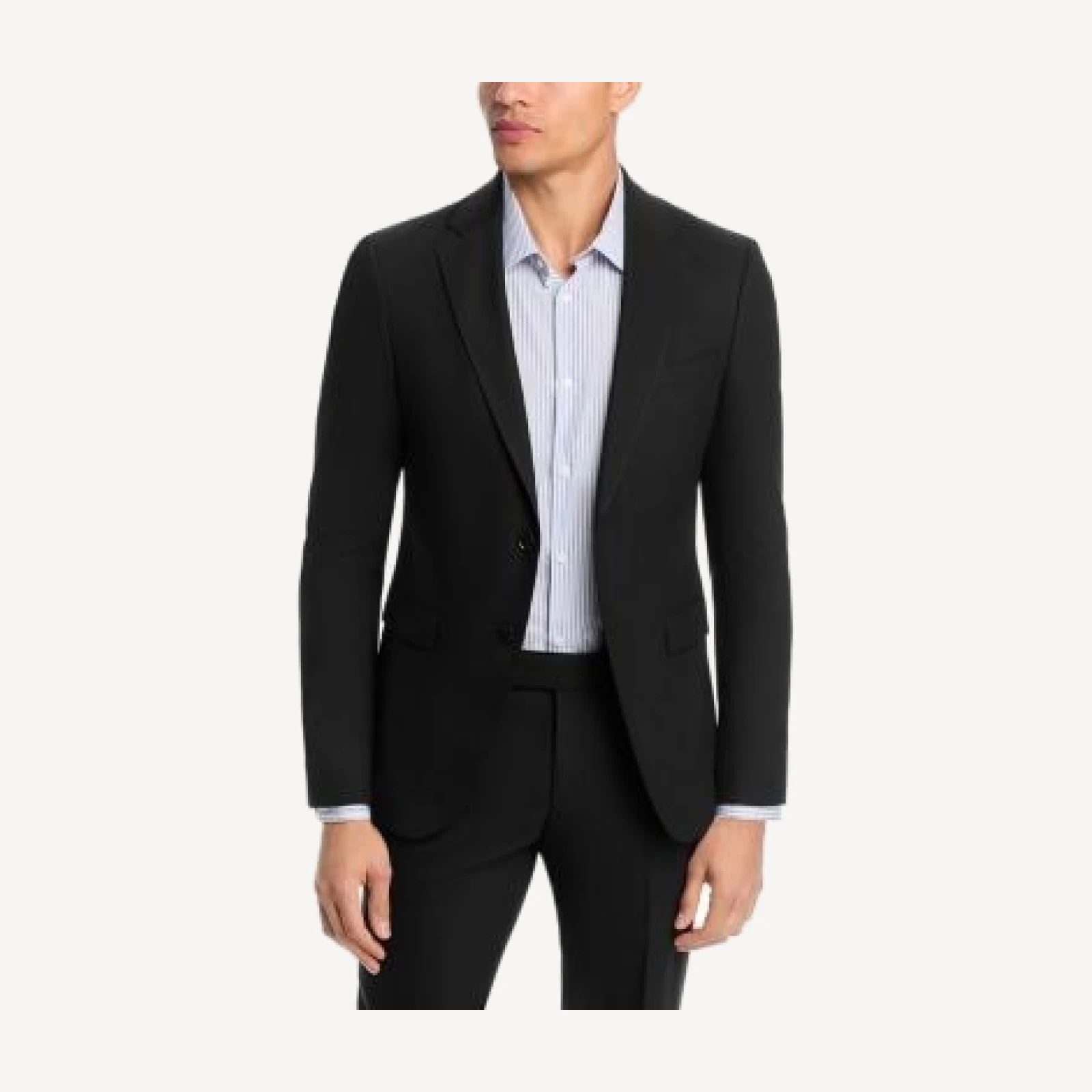 Boss Reymond Extra Slim Fit Textured Performance Wool Suit Jacket
