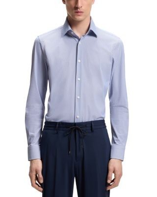 Boss Hank Kent Collar Slim Fit Button Down Shirt