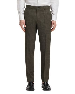 Boss C-Genius Wool & Linen Melange Slim Fit Suit Pants