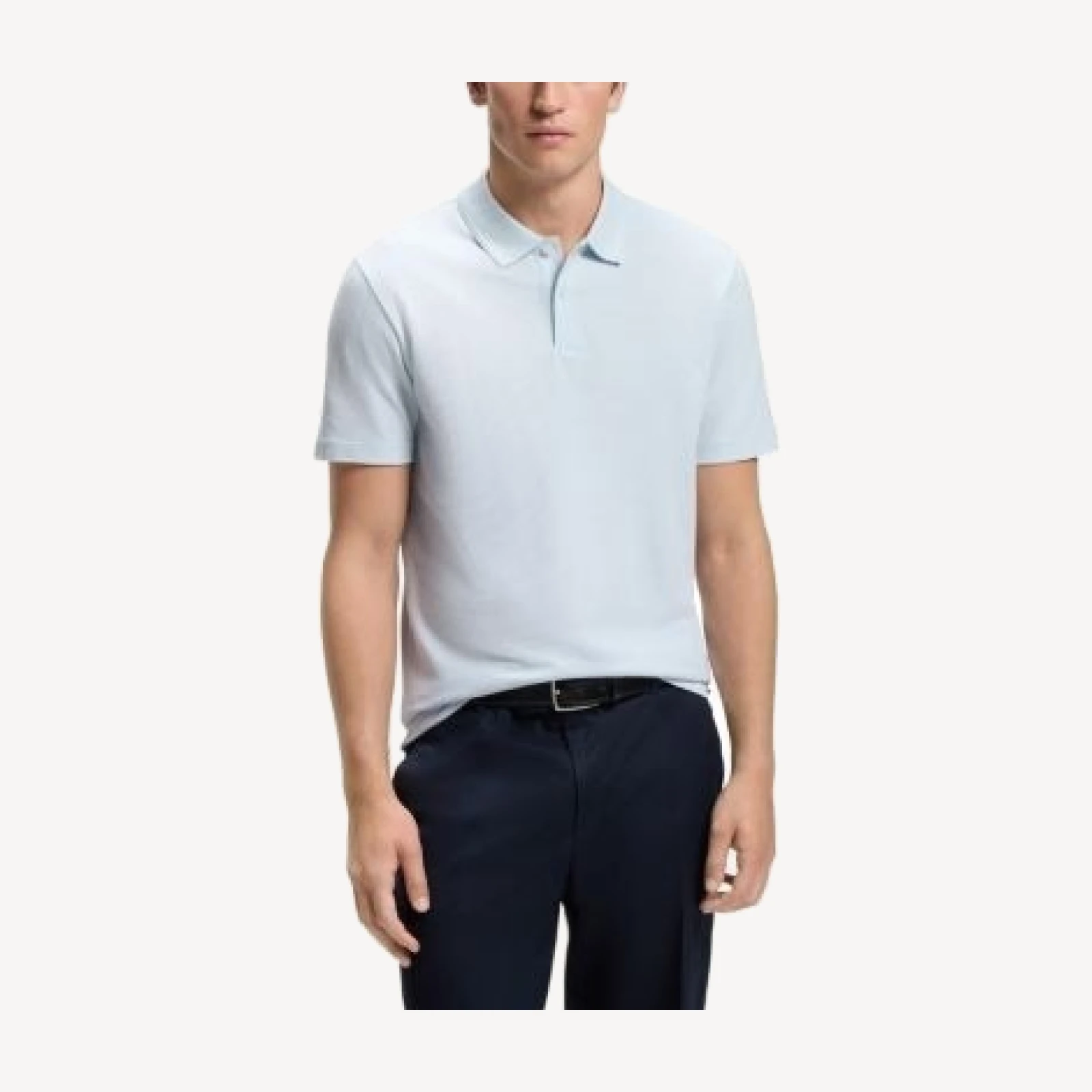 Boss Parlay Cotton Blend Jersey Polo Shirt