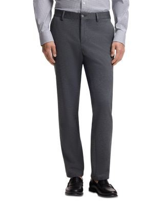 Boss Genius Slim Fit Textured Pants