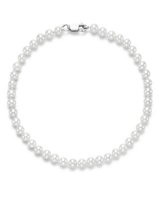 Bloomingdale's Fine Collection Cultured Freshwater Pearl Bracelet in 14K White Gold