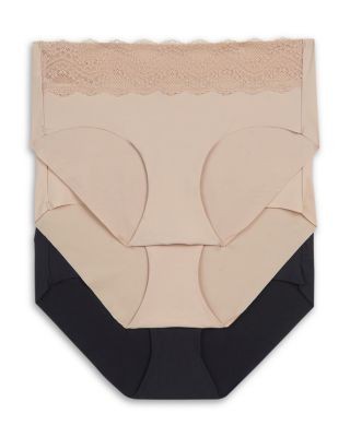 B. tempt'd by Wacoal b. bare Hipsters, Set of 3