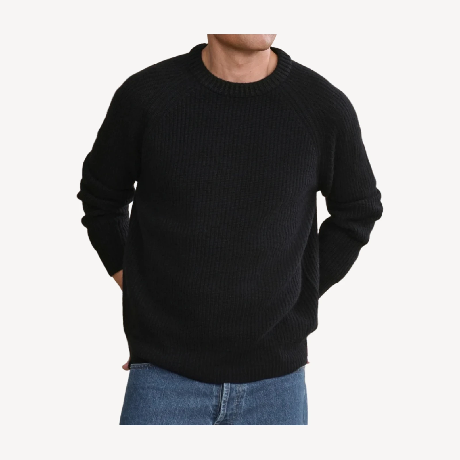 Men's Cashmere Fisherman Sweater