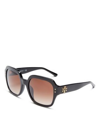 Tory Burch Oversized Square Sunglasses, 56mm