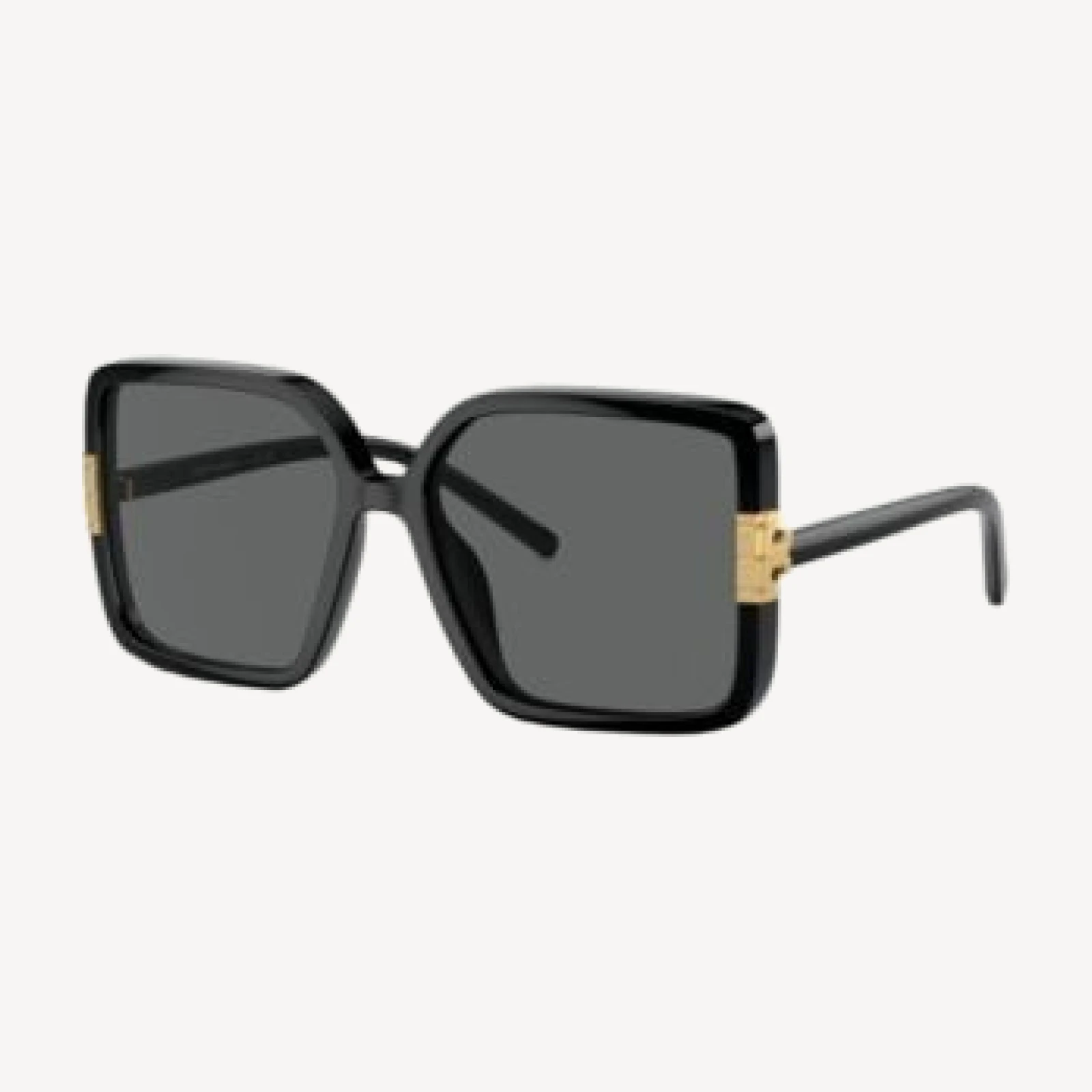 Tory Burch Flat Eleanor Square Sunglasses, 57mm
